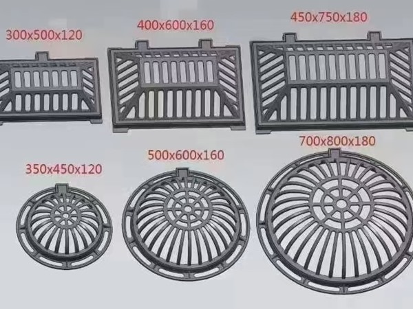 球墨铸铁截污框井盖